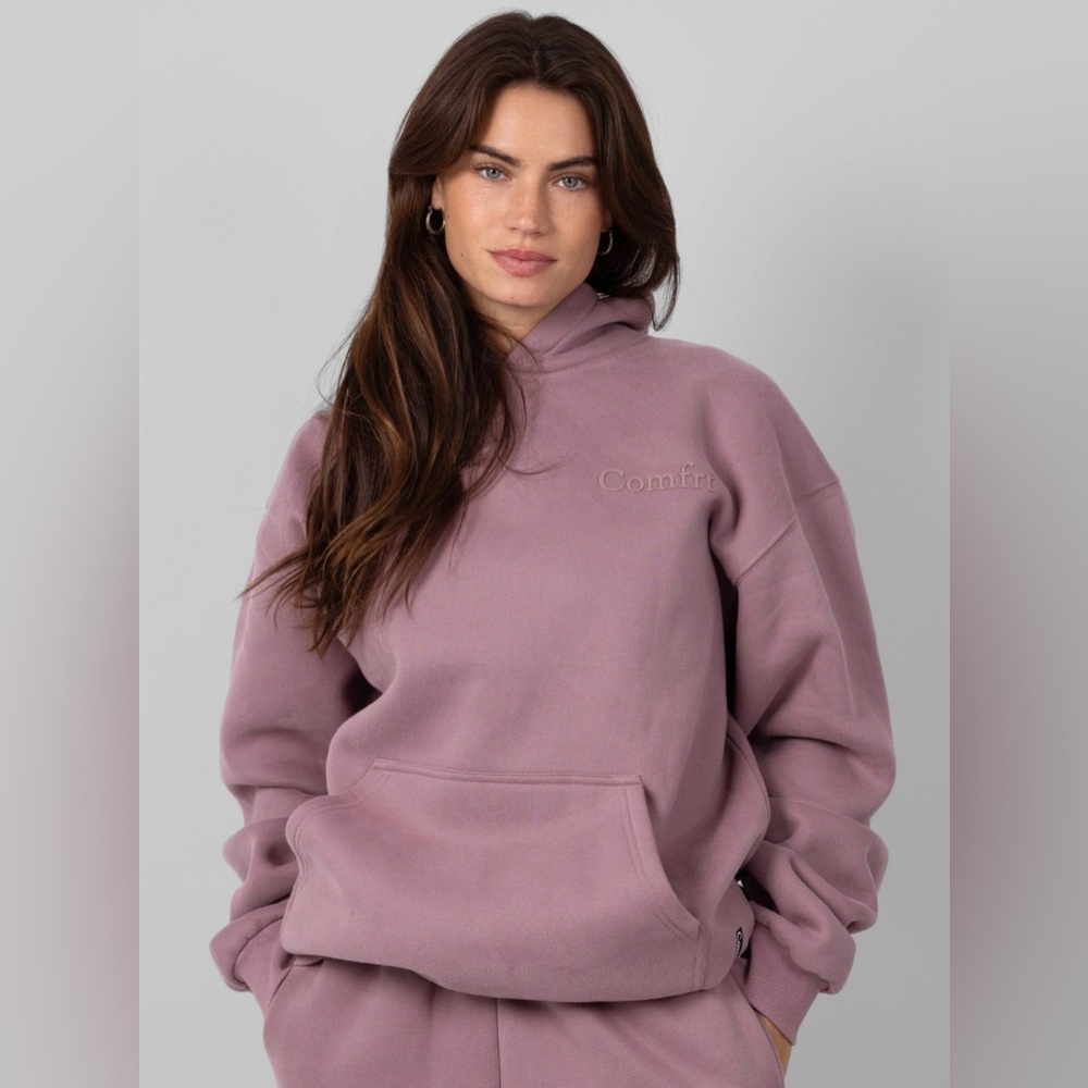 COMFRT Minimalist Hoodie Orchid Medium